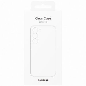 Samsung Originele Clear Backcover Samsung Galaxy S23 - Transparant