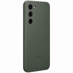 Samsung Originele Leather Backcover Samsung Galaxy S23 Plus - Groen