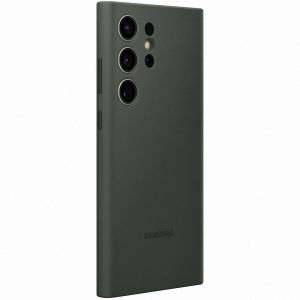 Samsung Originele Silicone Backcover Galaxy S23 Ultra - Khaki
