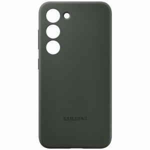 Samsung Originele Silicone Backcover Galaxy S23 - Khaki