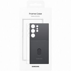 Samsung Originele Frame Cover Galaxy S23 Ultra - Zwart