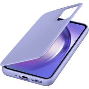 Samsung Originele S View Cover Samsung Galaxy A54 (5G) - Blueberry