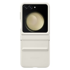 Samsung Originele Flap eco-leather Case Galaxy Z Flip 5 - Cream