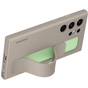Samsung Originele Standing Grip Case Galaxy S24 Ultra - Taupe