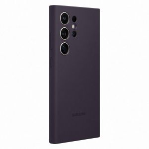 Samsung Originele Silicone Backcover Galaxy S24 Ultra - Dark Violet
