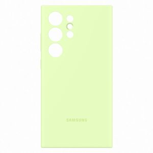 Samsung Originele Silicone Backcover Galaxy S24 Ultra - Light Green