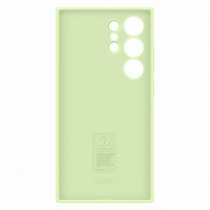Samsung Originele Silicone Backcover Galaxy S24 Ultra - Light Green