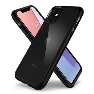 Spigen Ultra Hybrid Backcover iPhone 11 - Zwart