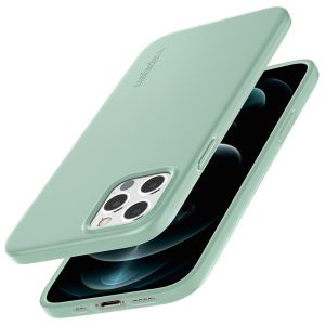 Spigen Thin Fit Air Backcover iPhone 12 (Pro) - Mint