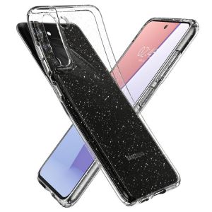 Spigen Liquid Crystal Backcover Samsung Galaxy S21 FE - Crystal Quartz