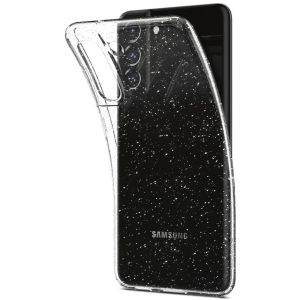 Spigen Liquid Crystal Backcover Samsung Galaxy S21 FE - Crystal Quartz