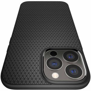Spigen Liquid Air™ Backcover iPhone 13 Pro Max - Zwart