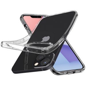 Spigen Liquid Crystal Backcover iPhone 13 - Transparant