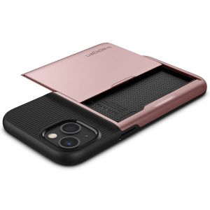 Spigen Slim Armor CS Backcover iPhone 13 - Rosé Goud