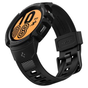 Spigen Rugged Armor™ Pro Case Samsung Galaxy Watch 4 / 5 - 44 mm - Black
