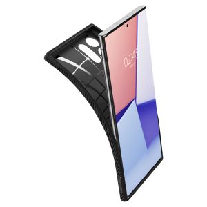 Spigen Liquid Air™ Backcover Samsung Galaxy S22 Ultra - Zwart