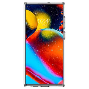 Spigen Crystal Slot Backcover Samsung Galaxy S22 Ultra - Transparant