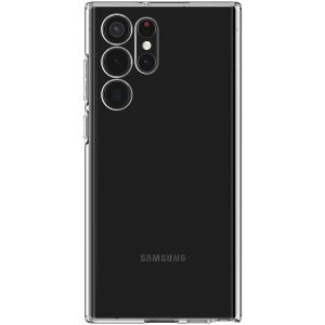 Spigen Crystal Flex Backcover Samsung Galaxy S22 Ultra - Transparant