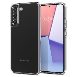 Spigen Liquid Crystal Backcover Samsung Galaxy S22 Plus - Transparant