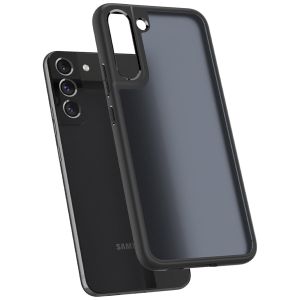 Spigen Ultra Hybrid Backcover Samsung Galaxy S22 Plus - Zwart / Transparant