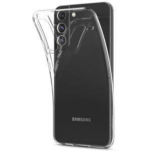 Spigen Liquid Crystal Backcover Samsung Galaxy S22 - Transparant