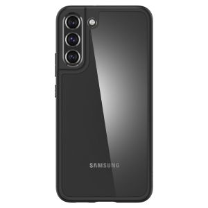 Spigen Ultra Hybrid Backcover Samsung Galaxy S22 - Zwart / Transparant