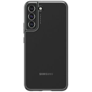 Spigen Optik Crystal Backcover Samsung Galaxy S22 - Transparant / Grijs