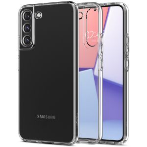 Spigen Crystal Flex Backcover Samsung Galaxy S22 - Transparant