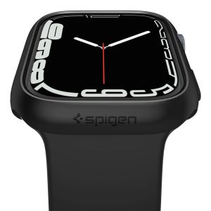 Spigen Thin Fit™ Case Apple Watch Series 7 / 8 / 9 - 45 mm - Zwart