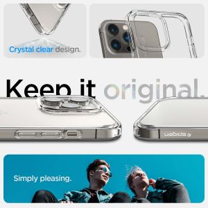 Spigen Crystal Hybrid Backcover iPhone 14 Pro - Transparant