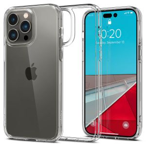 Spigen Crystal Hybrid Backcover iPhone 14 Pro - Transparant