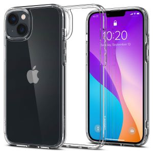 Spigen Crystal Hybrid Backcover iPhone 14 - Transparant
