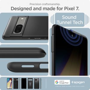 Spigen Thin Fit Backcover Google Pixel 7 - Zwart