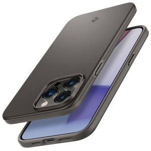 Spigen Thin Fit Backcover iPhone 14 Pro Max - Grijs