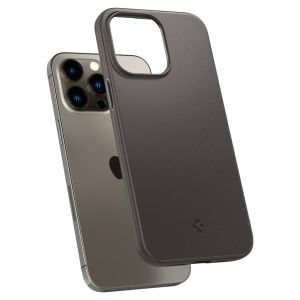 Spigen Thin Fit Backcover iPhone 14 Pro Max - Grijs