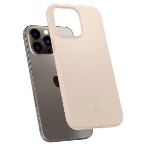Spigen Thin Fit Backcover iPhone 14 Pro Max - Beige