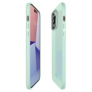 Spigen Thin Fit Backcover iPhone 14 Pro - Lichtgroen