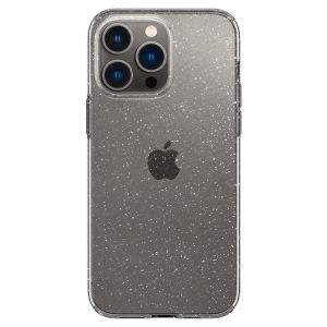 Spigen Liquid Crystal Glitter Backcover iPhone 14 Pro Max - Transparant