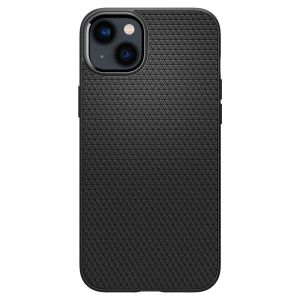 Spigen Liquid Air Backcover iPhone 14 Plus - Zwart