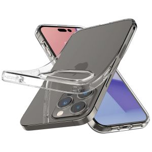Spigen Liquid Crystal Backcover iPhone 14 Pro - Transparant