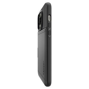 Spigen Slim Armor CS Backcover iPhone 14 Pro - Zwart