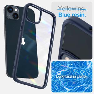 Spigen Ultra Hybrid Backcover iPhone 14 - Donkerblauw