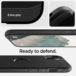 Spigen Tough Armor Backcover MagSafe iPhone 14 - Zwart