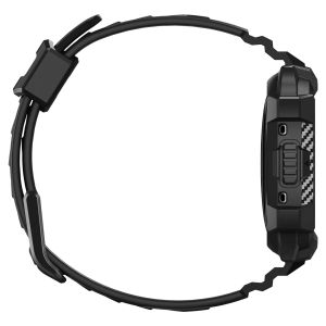 Spigen Rugged Armor™ Pro Case Fitbit Versa 4 / Sense 2 - Black