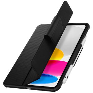 Spigen Rugged Armor Pro Bookcase iPad 10 (2022) 10.9 inch - Zwart