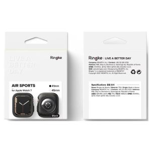 Ringke Air Sports Case Apple Watch Series 4-9 - 40/41 mm - Zwart