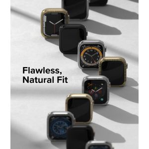 Ringke Bezel Styling Apple Watch Series 7 / 8 / 9 - 45 mm - Hairline Plain Black