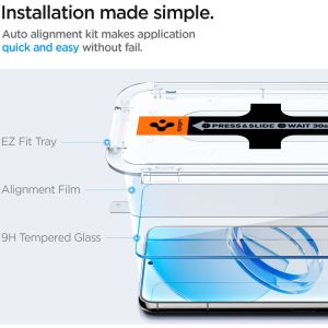 Spigen GLAStR EZ Fit Screenprotector + Applicator Samsung Galaxy S23 Plus
