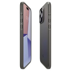 Spigen Thin Fit Backcover iPhone 15 Pro Max - Gunmetal