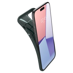 Spigen Liquid Air Backcover iPhone 15 Pro Max - Abyss Green